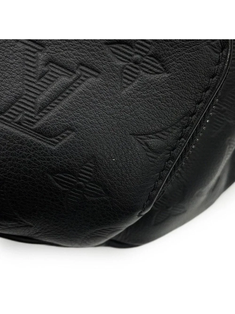 Louis Vuitton Belt Bag Monogram Shadow Rush Black